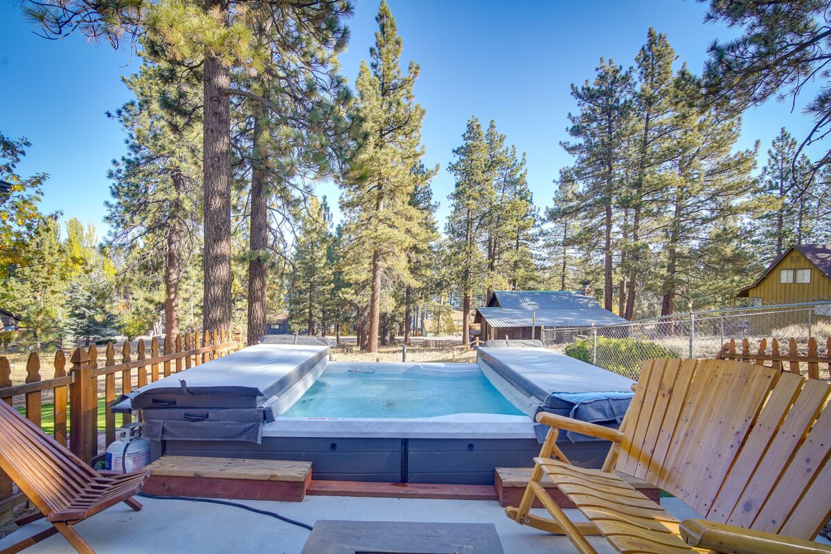 1 Mi to Lake: Home w/ Hot Tub & Gazebo in Big Bear