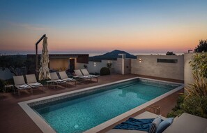 Una piscina climatizada