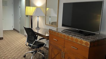 Habitació Deluxe, 1 llit de matrimoni gran, no fumadors | Televisor