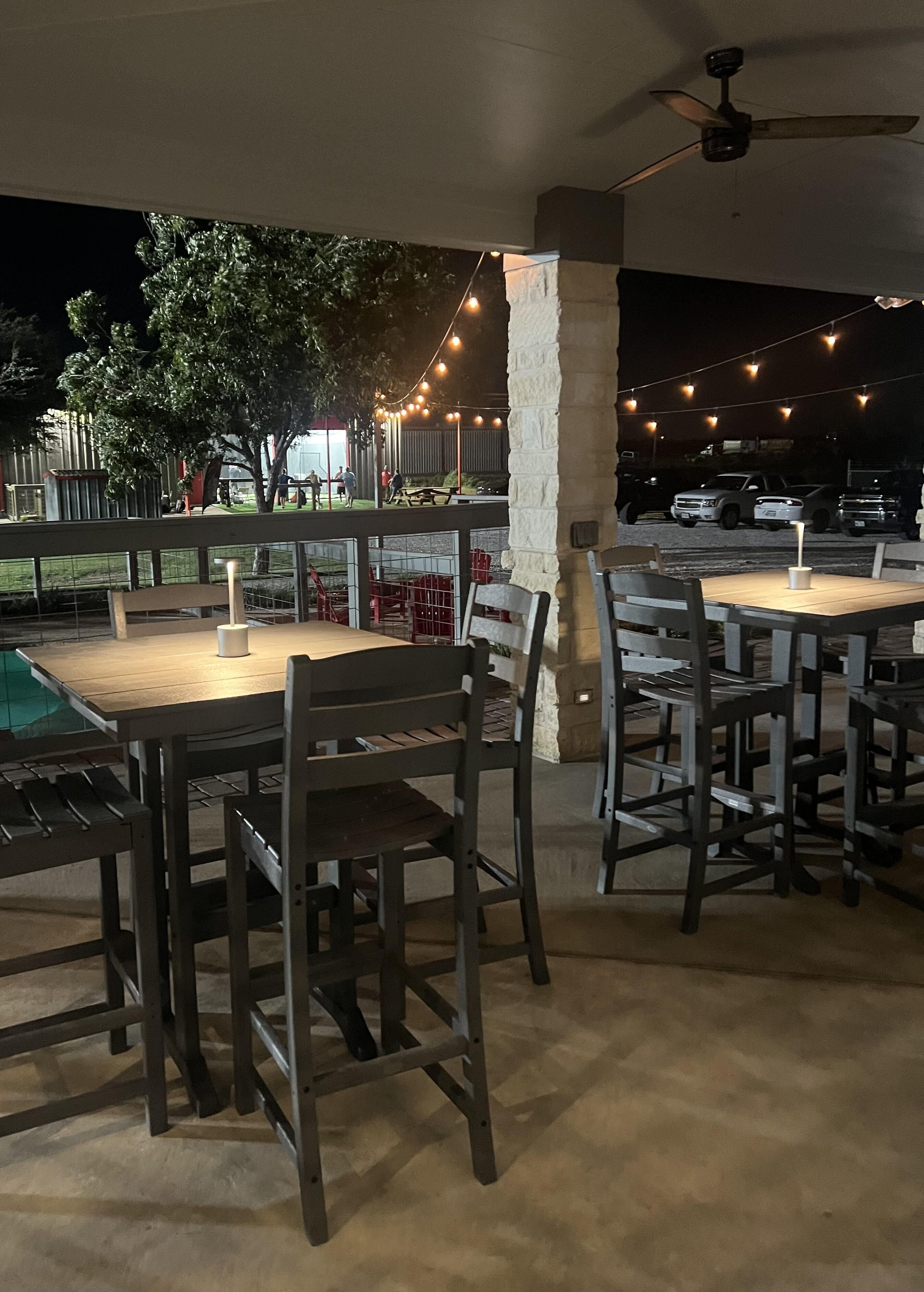 Restaurante al aire libre