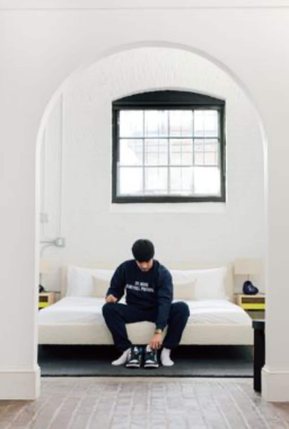 룸, 킹사이즈침대 1개, 장애인 지원 | 고급 침구, 메모리폼 침대, 미니바, 각각 다른 스타일의 인테리어