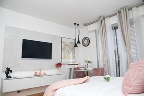 1 Schlafzimmer, Bügeleisen/Bügelbrett, kostenloses WLAN, Bettwäsche