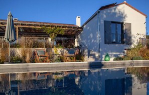Opvarmet pool