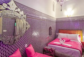 Traditional Double Room | Soundproofing, free WiFi, bed sheets - Dar Lalj (Fes)