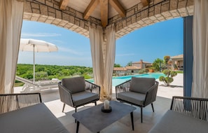 Terrace/patio - Amazing home in Porec with sauna (Porec)