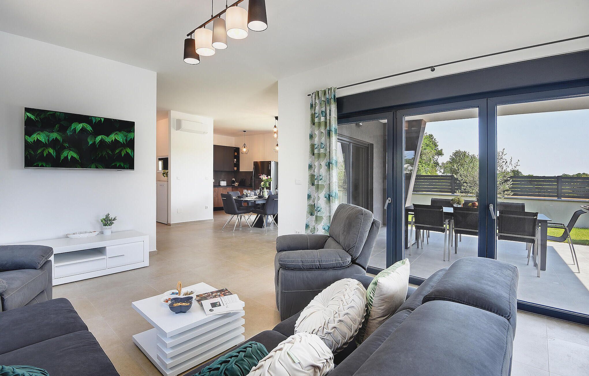 TV, foosball, table tennis