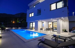 Una piscina climatizada