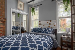 2 chambres, bureau, fer et planche à repasser, Wi-Fi gratuit
