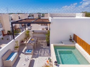 Pool - Shared Stay at this Home, 5 minutes from 5ta Avenida and Punta Esmeralda Beach (Playa del Carmen)