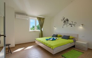 4 soveværelser, strygejern/strygebræt, weekendseng, gratis Wi-Fi