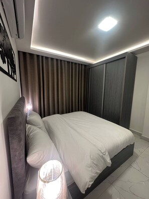 อพาร์ทเมนท์, 2 ห้องนอน, พร้อมสิ่งอำนวยความสะดวกสำหรับผู้พิการ, สูบบุหรี่ได้ | 2 ห้องนอน