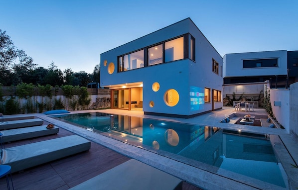 Piscine chauffée