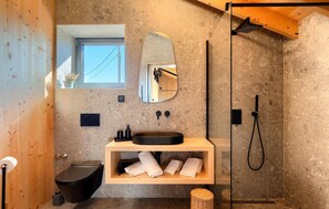 Shower, hair dryer
