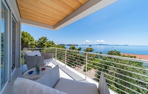 Terrace/patio - Awesome home in Blato with sauna (Blato)