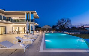 Una piscina climatizada