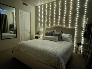 1 chambre, fer et planche à repasser, Wi-Fi, literie fournie