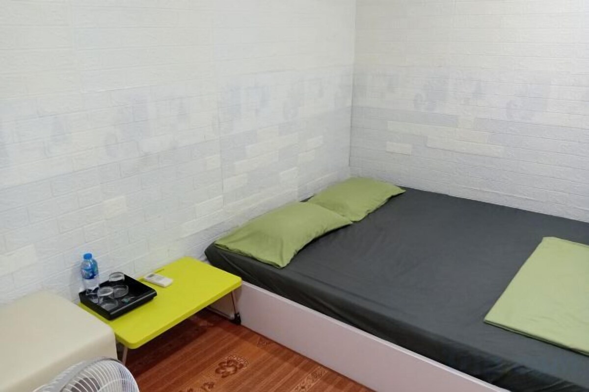Desk, soundproofing, iron/ironing board (on request), WiFi (free)