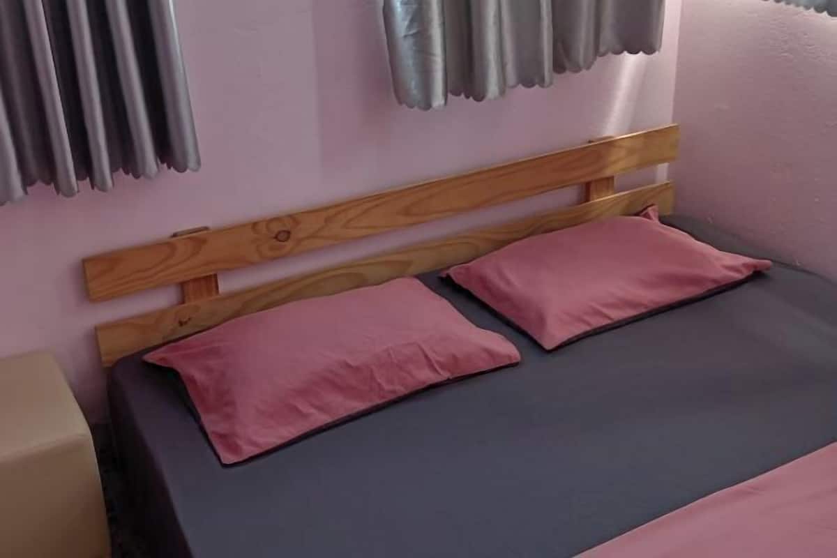 Desk, soundproofing, iron/ironing board (on request), WiFi (free)