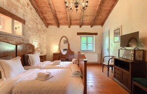 5 bedrooms, iron/ironing board, travel cot, free WiFi