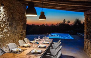 Opções para refeição ao ar livre