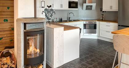 Lovely home in Mora with sauna