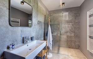 Shower, hair dryer