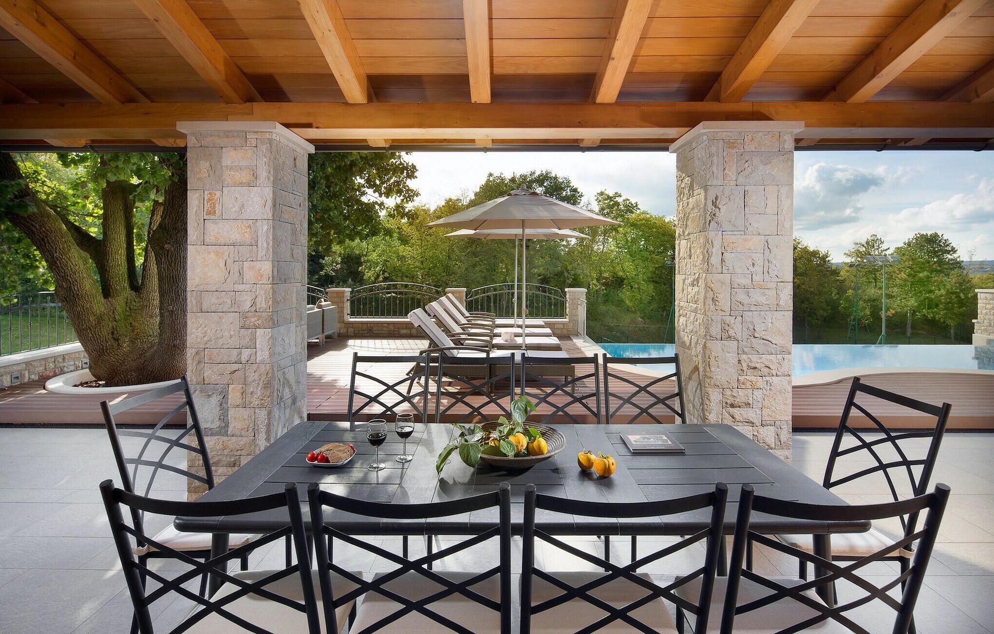 Udendørs spisemuligheder