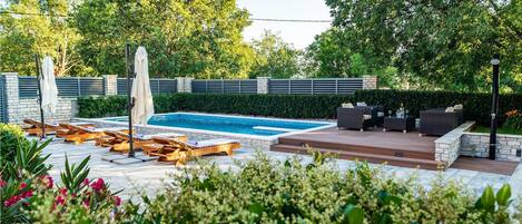 Una piscina climatizada