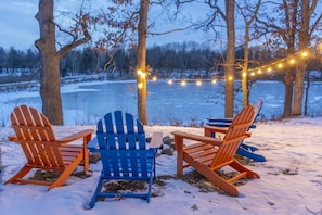 Property grounds - Lake Views | Hot Tub | Games | Golf | Kayaks | St. Croix Casino (Turtle Lake)