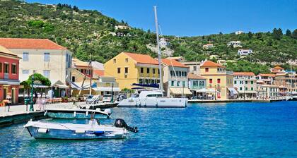 Experience Paxos at Petros Villa in Yioliskari Beach, Sea Views, WiFi