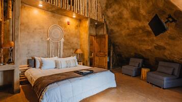 1 makuuhuone, vauvan matkasänky, ilmainen Wi-Fi, vuodevaatteet