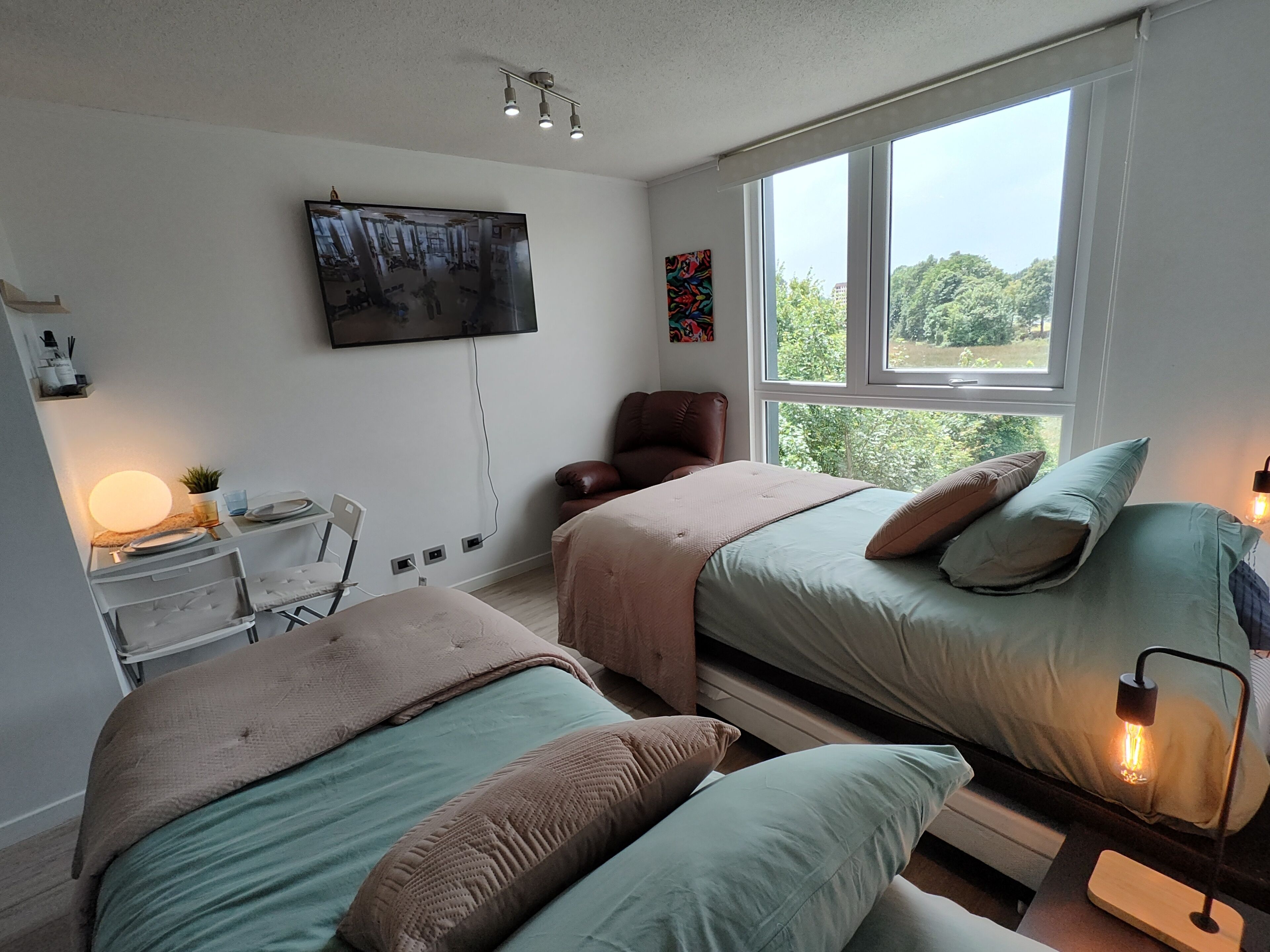 1 habitación, wifi gratis, ropa de cama y acceso para silla de ruedas 