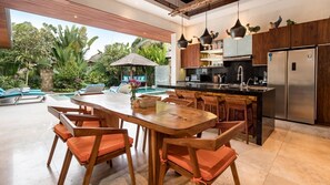 Private kitchen - Enjoying Your Holiday in a Luxury 5 Star Villa in Candidasa, For Less Than a Hotel, Villa Bali 2243 (Bali)
