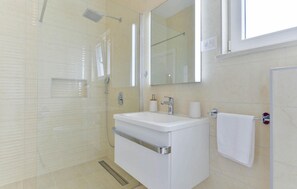 Shower, hair dryer