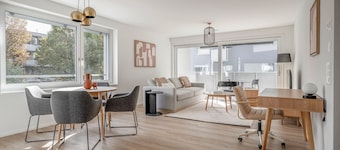 Fab Altstetten 1BR w/ Private W/D, nr Shopping, by Blueground