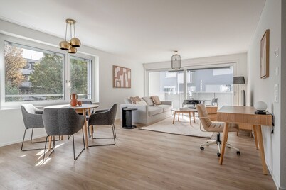 Fab Altstetten 1BR w/ Private W/D, nr Shopping, by Blueground