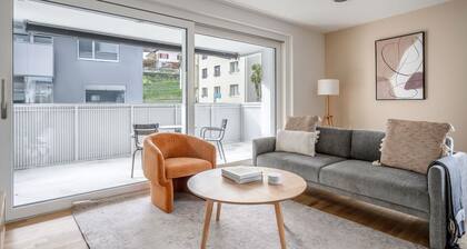 Hip Altstetten 1BR w/ Storage Room & W/D, nr Shops, by Blueground