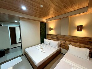Hypo-allergenic bedding, desk, laptop workspace, soundproofing - Ghiellaniqa Inn (Coron)