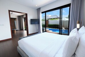 Luxury Villa, 1 Bedroom | Frette Italian sheets, premium bedding, in-room safe, desk - The Claremont Luxury Villas (Seminyak)