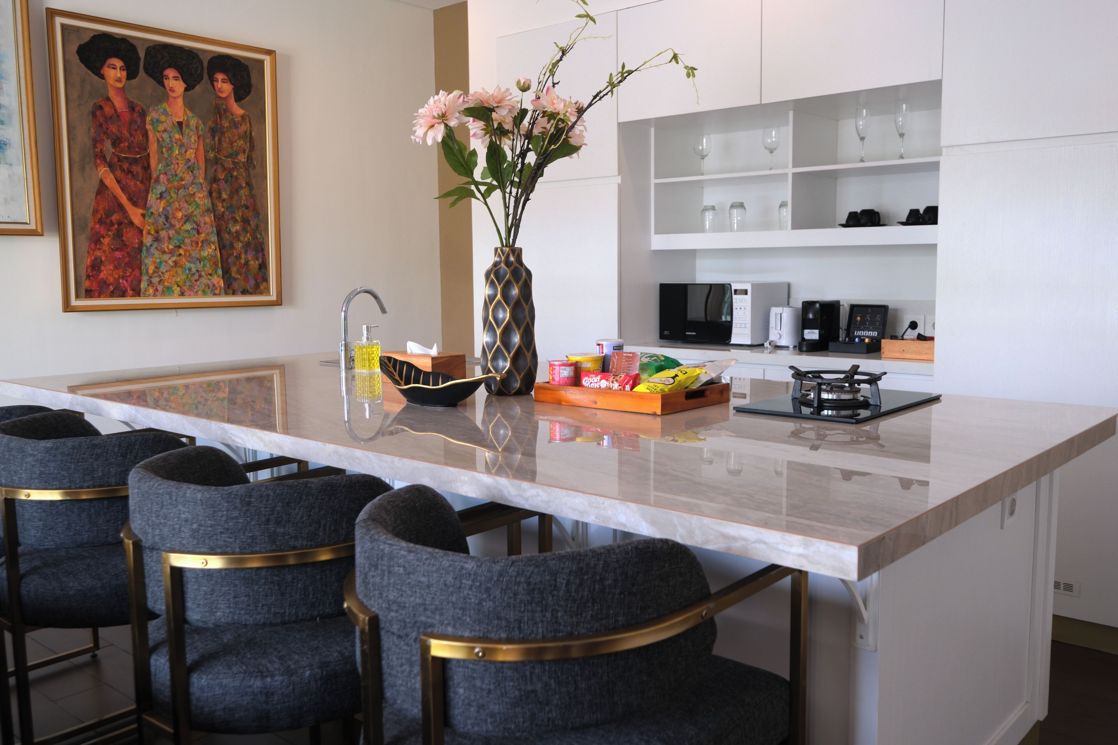 Luxury Villa, 1 Bedroom | Living area