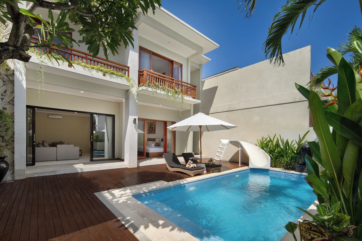 Villa Familiale, vue jardin