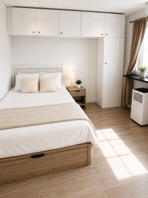 1 bedroom, iron/ironing board, travel cot, WiFi