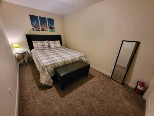 Separate entrance, clean & quiet basement suite