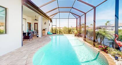 Amazing dog-friendly riverfront oasis w/ private pool, patio, dock & EV charger