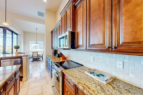 Amazing dog-friendly riverfront oasis w/ private pool, patio, dock & EV charger