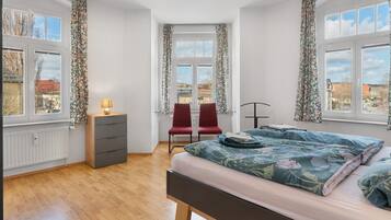 2 habitaciones, tabla de planchar con plancha y wifi gratis