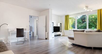 Ferienwohnung 'Am Fährhafen' mit privatem Garten und WLAN