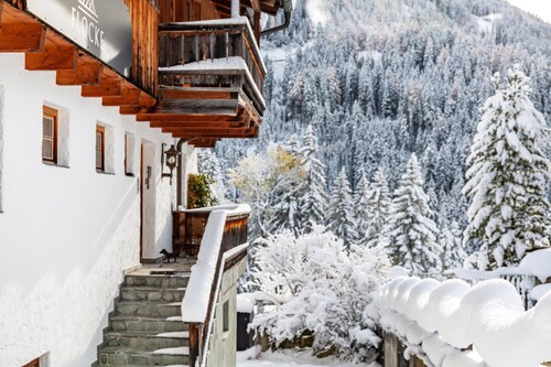 Ferienwohnung 'Chalet Flocke - Sternschnuppe' mit Bergblick, Balkon und WLAN