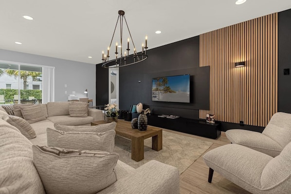 Smart TV, video games, books, offices