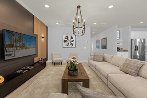 Smart TV, video games, books, offices